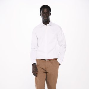 M STRETCH TWILL  LONG SLEEVE SHIRT