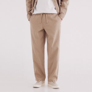 M RUSTIC STRUCTURED STRAIGHT FIT CHINO