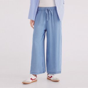 W TENCEL CULOTTE PANTS