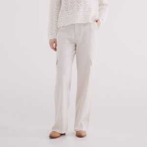 W CARGO CHINO PANTS