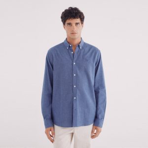 M BASIC LINEN LONG-SLEEVED