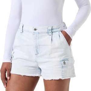 W RAILRAOD STRIPE CARGO SHORT
