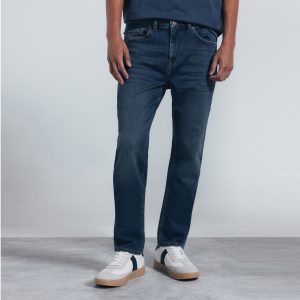 M WOVEN DENIM TROUSERS