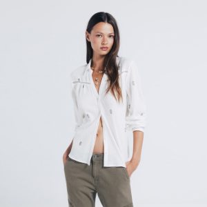 W WOVEN BLOUSE