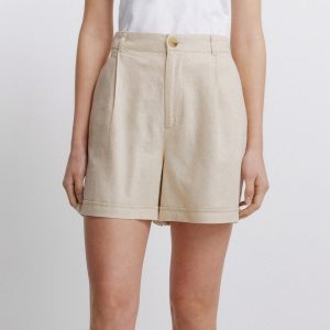 W 8.T.B.SHORT LINO CINTURON PIEDRA